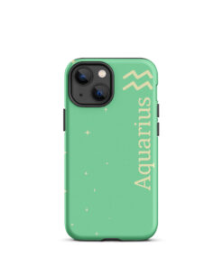 Alternative view of Aquarius iPhone Case